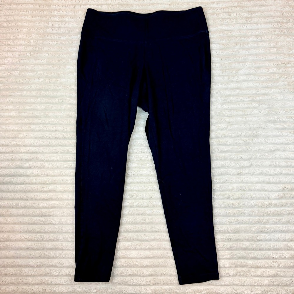 Lane Bryant Livi Active Black Cotton Leggings Plus Size 18/20